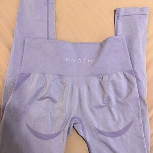 NVGTN Soft Purple Active Leggings